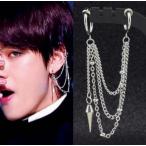 Yahoo! Yahoo!ショッピング(ヤフー ショッピング)BTS ピアス イヤリング シルバーチェーンアクセサリー 防弾少年団 韓国ピアス 韓流