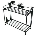 ラック2段　ネコ　猫　雑貨　関東当日便