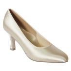 ショッピングdsi イギリス製 社交ダンスシューズ　DSIスタンダードシューズ　5211 Vienna　ホワイトサテン