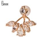 Yahoo! Yahoo!ショッピング(ヤフー ショッピング)Elenore Jewelry 10金ブルームトパーズイヤージャケット エレノアジュエリー モード K10 片耳用 スタッドピアス バー レディース 耳飾り