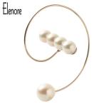 Yahoo! Yahoo!ショッピング(ヤフー ショッピング)Elenore Jewelry 10金パールバースパイラルフープピアス 片耳用 エレノアジュエリー K10 ゴールド ピアス バー アシンメトリー 淡水