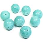 天然石ビーズアマゾナイト10mm丸...