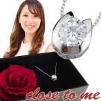 Yahoo! Yahoo!ショッピング(ヤフー ショッピング)close to me ネックレス レディース ブランド 女性 馬蹄 ダイヤモンド ホースシュー シルバー プリザーブドフラワー クローストゥミー