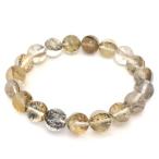 デンドライト 数珠 ブレスレッド デンドリチッククォーツ 10mm 17.5cm 天然石 パワーストーン 贈り物 デンドリティック