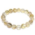 デンドライト 数珠 ブレスレッド デンドリチッククォーツ 10.3mm 18.5cm 天然石 パワーストーン 贈り物 デンドリティック