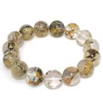 デンドライト 数珠 ブレスレッド デンドリチッククォーツ 15.5mm 20cm 天然石 パワーストーン 贈り物 デンドリティック