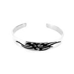 トライバル バングル 炎 タトゥー ブレスレッド 腕輪 シルバー925 銀 シルバーアクセサリー メンズ プレゼント