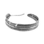 フェザー バングル 羽根 ネイティブ イーグル ブレスレッド 腕輪 シルバー925 銀 シルバーアクセサリー プレゼント