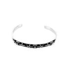 クロス バングル フレア レリーフ ブレスレッド 腕輪 シルバー925 銀 シルバーアクセサリー メンズ プレゼント