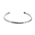 ネイティブ バングル スタンプワーク チゼルワーク ブレスレッド 腕輪 シルバー925 銀 シルバーアクセサリー プレゼント