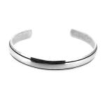 ライン バングル シンプル モード ツイン ブレスレッド 腕輪 シルバー925 銀 シルバーアクセサリー メンズ プレゼント