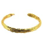 フェザー バングル 羽根 ネイティブ ゴールド ブレスレッド 腕輪 シルバー925 銀 シルバーアクセサリー プレゼント