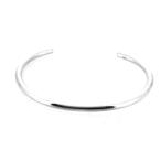 丸線 バングル M ワイヤー シンプル プレーン ブレスレッド 腕輪 シルバー925 銀 シルバーアクセサリー プレゼント