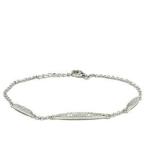 ブレスレッド レディース シルバー トリニティー パヴェ ジルコニア シルバー925 レディースブレスレッド プレゼント