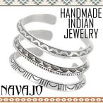 Indian Jewelry バングル ナバホ族 トラディショナルパターン シルバー メンズ ブレスレッド プレゼント インディアンジュエリー