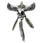 ネイティブ ペンダントヘッド(チェーンなし) イーグル フェザー 羽根 ネックレス ペンダント シルバー925 銀 プレゼント