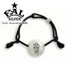 FAL アンクレット メンズ ブランド シルバー BLCコンチョSV925アンクレットブラック クロス エフエーエル