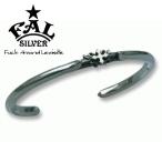 FAL バングル メンズ ブランド シルバー ヴァンパイアブロッサムバングル クロス 花びら 花 ブレスレッド エフエーエル