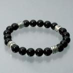 ハードデザイン シルバーパーツオニキスブレスレッド プレゼント