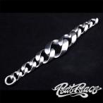 RAT RACE ラットレース R.A.W 喜平グラデーションブレスレッド シルバーブレスレッド ブレスレッド 腕輪 喜平チェーン シンプル ブレス