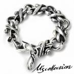Ms collection ブレスレッド メンズ ブランド シルバー アクアシリーズ エムズコレクション