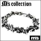 Ms collection ブレスレッド メンズ ブランド シルバー テンタクルス 茨 イバラ シャープ エムズコレクション