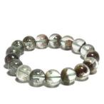 ガーデンクオーツ 数珠 ブレスレッド 12.5mm 19cm メンズL レディースLL 贈り物 水晶 天然石 パワーストーン