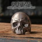 Quetzal リング メンズ ブランド 指輪 シルバー タナトスリング3 14-30号 シルバー925 ケツアール アンティーク ケツァール