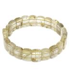 金針ルチルクオーツバングル バングル ルチルクオーツ 幅1.2cm 17cm 天然石 パワーストーン 数珠 ブレスレッド 贈り物 金針