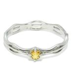 Yahoo! Yahoo!ショッピング(ヤフー ショッピング)シトリン リング レディース シルバー プラチナコート 9-15号 指輪 プレゼント 誕生石 11月 天然石 パワーストーン