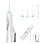 COZIHOMA 口腔洗浄器 2in1 水の継ぎ足し不要可能 ジェットウォッシャー 携帯用タンクと直接給水ノズル 口腔洗浄機 携帯便利 USB充電式