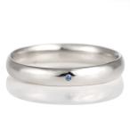 Yahoo! Yahoo!ショッピング(ヤフー ショッピング)結婚指輪 マリッジリング プラチナ 甲丸 天然石 サファイア オーダー