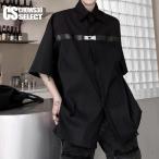 シャツメンズモード系シャツメンズV...