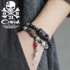 Yahoo! Yahoo!ショッピング(ヤフー ショッピング)数珠 メンズ ブレスレット メンズ モード系 ブレスレット レディース 多重 真鍮 水晶石 インポート 2022 春 夏 新作 大人 父の日 プレゼント ビター系