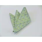  светло-зеленый. градация (4 цвет ). город сосна узор pocket square ( chief 30cm)/5%OFF/PC-IG002