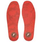 フットプリントインソール FOOTPRINTINSOLES／KINGFOAM FLAT INSOLES CUTTING TYPE RED CAMO 5mm MEDIUM (23cm〜28.5cm) インソール