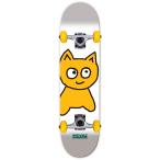 MEOWSKATEBOARDSmyaoBIG CAT COMPLETE WHITE 7.0 дюймовый скейтборд Kids детский Complete конечный продукт 