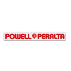 POWELLpa well POWELL PERALTA STRIP ( CLEAR × RED ) скейтборд скейтборд стикер наклейка стикер наклейка 