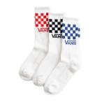 VANS ヴァンズ CLASSIC CHECK CHECK CREW WHITE