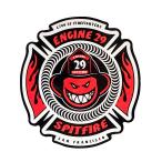 SPITFIRE スピットファイア ENGINE 29 MALTESE スケートボード スケボー ステッカー シール ステッカー シール