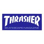 THRASHER Thrasher THRASHER LOGO STICKER SMALL BLUE скейтборд скейтборд стикер наклейка стикер наклейка 
