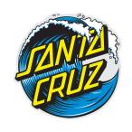 SANTACRUZ サンタクルーズ WAVE DOT 6” ステッカー シール
