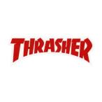 THRASHER Thrasher THRASHER DIE CUT LOGO CLEAR x RED скейтборд скейтборд стикер наклейка стикер наклейка 