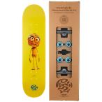 PUSH SKATEBOARD кнопка скейтборд PLYWOOD GUY FP YELLOW 7.25 Kids размер скейтборд Kids для Complete конечный продукт 