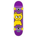 MEOW SKATEBOARDSmyaoBIG CAT PURPLE COMPLETE 7.0 скейтборд Kids для Complete конечный продукт 