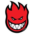 SPITFIREspito fire FIREBALL (M) RED скейтборд скейтборд стикер наклейка стикер наклейка 