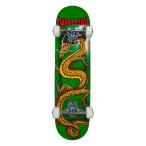 POWELLpa well CAB CHINISE DRAGON GREEN 7.5 скейтборд Kids детский Complete конечный продукт 