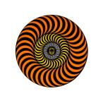SPITFIRE スピットファイア MINI SWIRL STICKER ORANGE / YELLOW スケートボード スケボー ステッカー シール ステッカー シール