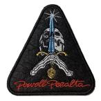 POWELLpa well SKULL &amp; SWORD нашивка patch 