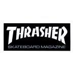 THRASHER Thrasher THRASHER LOGO STICKER SMALL BLACK скейтборд скейтборд стикер наклейка стикер наклейка 